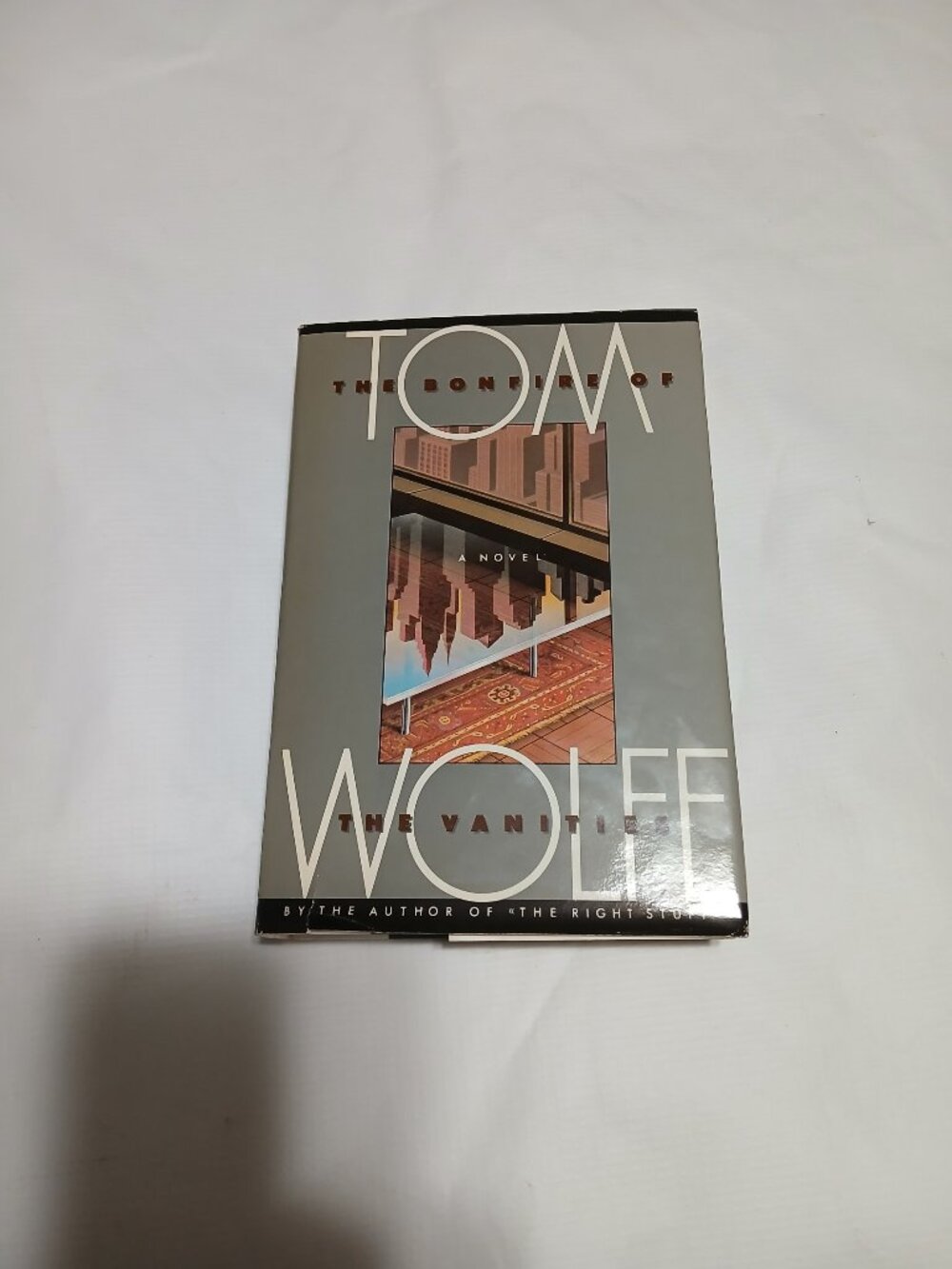 Tom Wolfe The Bonfire of the Vanities 1987 BCE Hardcover Book Farrar Straus